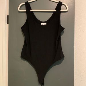 Leith Black Bodysuit